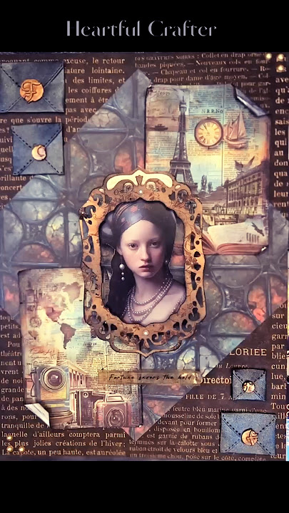 No. 9 - Bella Donna 🎨💠 #asmr #artjournaling