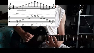 Am9 String Skipping Arpeggio Lick (with tabs) - DP