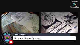 Live Artcast / with Jeff Lafferty & Gibran Redinger - Come Draw With Us!
Check out Gibrans new book Horrible Tales on Indiegogo now ....
http://www.gibran.wtf/
New shows every Tuesday and Thursday 11:00 pm MT
(Tuesday here on my channel and Thursday on Gibs Channel ... Live Artcast / with Jeff Lafferty & Gibran Redinger - Come Draw With Us!