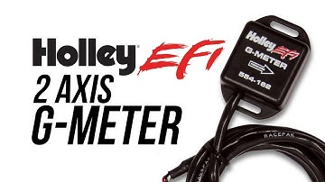 Holley EFI 2 Axis G-Meter
