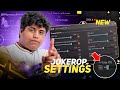 JokerOP Just Revealed His Secret Settings! 🚀 Best BGMI Sensitivity &amp; Controls
