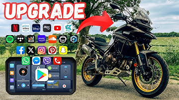 The First Motorcycle Smart Screen With SIM card support! LINKIFUN MT23 Full Test & Review