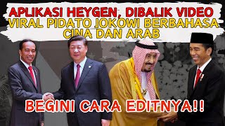 TERBONGKAR‼️ MENGAPA JOKOWI FASIH BAHASA CINA DAN ARAB, JADI ANTEKNYA SIAPA⁉️ STOPHOAX