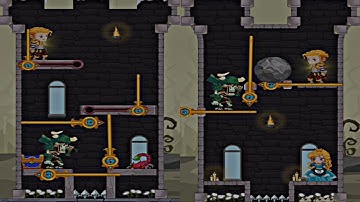 How to loot Pin Pull & Hero Rescue Gameplay Android Game #iqtest #howtoloot