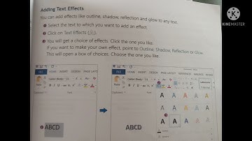 Class-4 computer ( ch- 5 Word 2013 ) part - 2