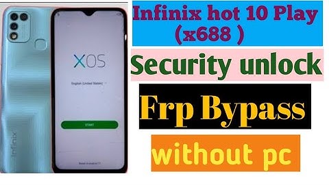 Infinix (x688) Frp bypass| infinix hot 10 Play frp Bypass | all infinix frp Bypass Android 10 #frp 