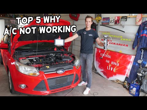 TOP 5 REASONS WHY AC IS NOT WORKING ON FORD FOCUS, AC BLOWS HOT FIX