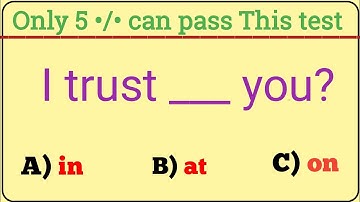 Mixed Grammar Test: Only 5 Can pass this Test 