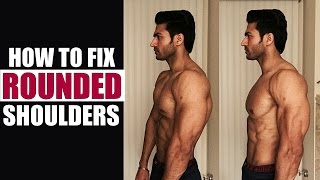 How to FIX the Rounded Shoulders for Perfect Posture | Info by Guru Mann