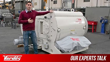 VERDÉS Optima Clay & Mineral Roller Mill Crusher