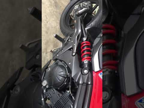 Kawasaki Er6n Exhaust Akrapovic No Silincer
