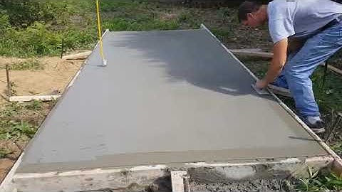 SIGN IN  How To Finish Concrete (4 Basic Skills For Beginners)
