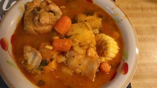 How to make puerto rican sancocho with chicken