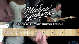Michael Jackson - Rock With You Guitar Lesson