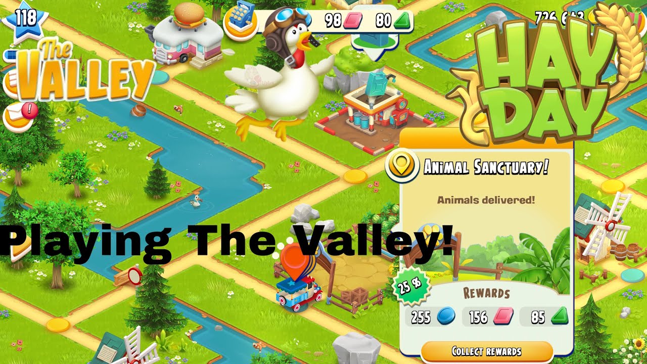 Playing The Valley! hayday supercell haydaygameplay YouTube