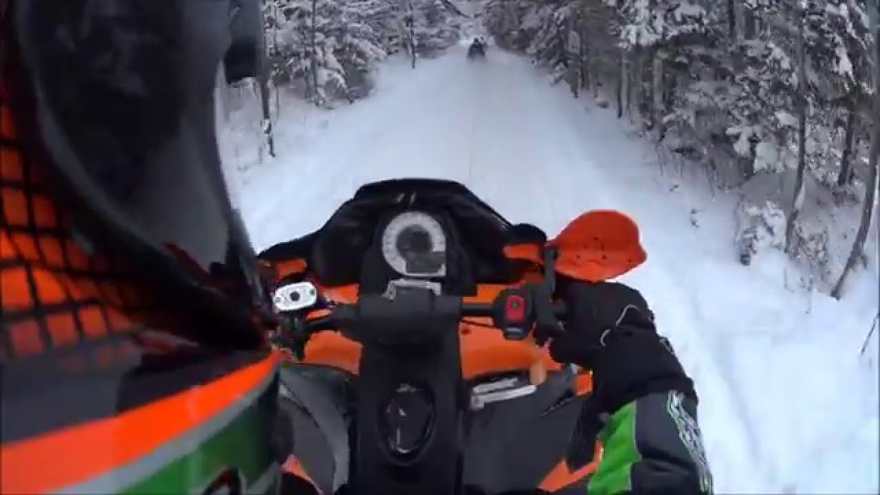 Indian River Snowmobiling January 2016 YouTube