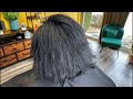 She said no more natural give me a relaxer | Work with me in the salon