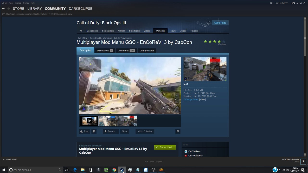 Black ops 3 mod menüsü indir