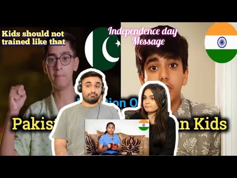 Independence day message from Indian Kids & Pakistani Kids | 14th & 15th August | Reaction