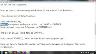3x7 Segment Using MPLAB