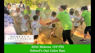 Mokena PTA School's Out Color Run, 5/23/24