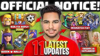 ⚡Hero Journey Bug Fix Date, Queen's Wall Problem, Warden AI, Replay Rewind & New Features | COC News screenshot 5