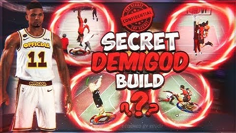 The Best Secret Demigod Legend Build In NBA 2K20!! Best 2 Way Pass First Point Demigod!!