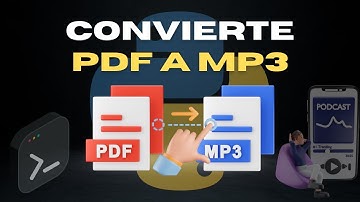 Cómo convertir  PDF a MP3 con Python | Tutorial python