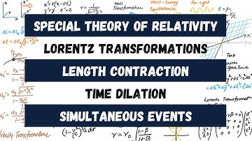 STR 1 - Overview, Lorentz Transformations, Length Contrac, Time Dilation, Simultaneous Events