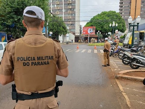 Polícia Militar realiza blitz educativa sobre regulamentação de ciclomotores