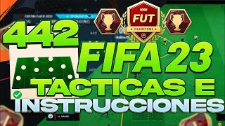 LAS TACTICAS MAS META DE FIFA 23 POST PARCHE (442) TACTICAS E INSTRUCCIONES #fifa23 #ultimateteam