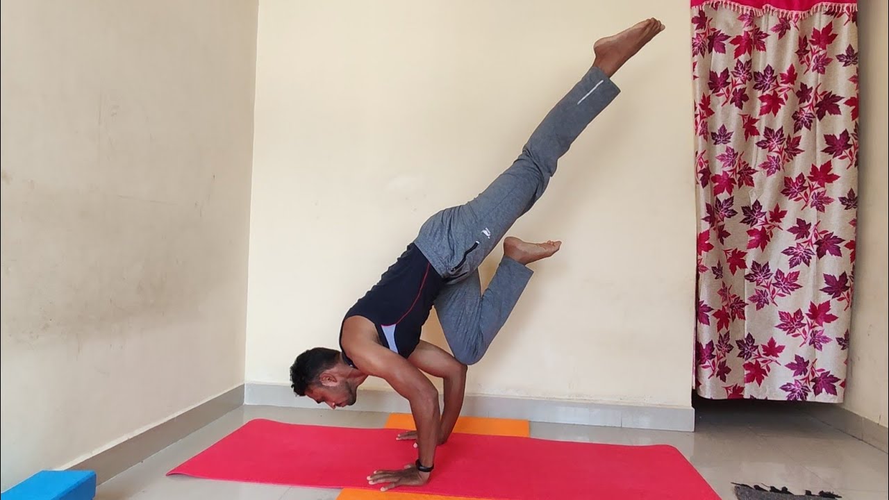 Crow pose beginner to advance level with Options ...