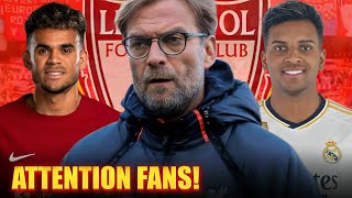 LAST MINUTE BOMBSHELL! JUST CONFIRMED! HUGE NEWS SENDS ALL REDS FANS INTO A FRENZY! LIVERPOOL NEWS