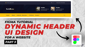 How to create a three-level dynamic header for a website or web app UX project using Figma Part 3