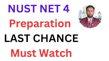How to Prepare for NUST NET Exam || Best Way to Prepare for NUST NET Test || NUST Entry Test Prep