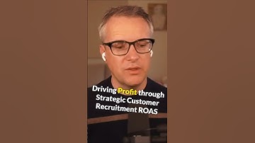Driving Profit through Strategic Customer Recruitment ROAS #ecommerce #ecommercebusiness