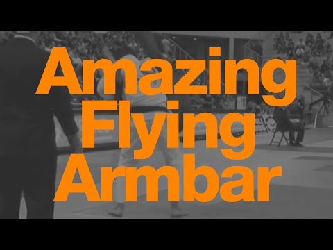 Amazing Flying Armbar! 2012 BJJ world championships Xande vs Tussa