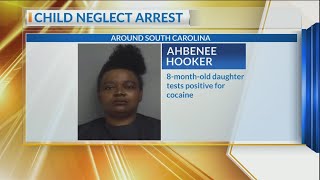 Woman arrested after baby tests positive for cocaine