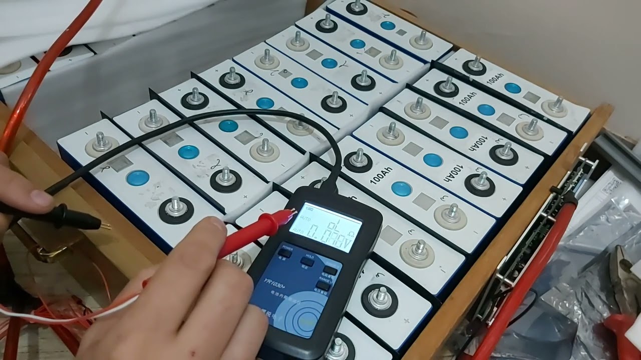 Possível mudança e teste de resistência interna.