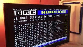 Make teletext on an old Raspberry Pi