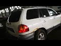 Car For Parts - Hyundai SANTA FE 2002 2.4L 119kW Gasoline