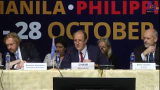 CMS StC46 (Pre-COP12) - 22/10/2017 Morning Session Plenary Debates - Manila, Philippines