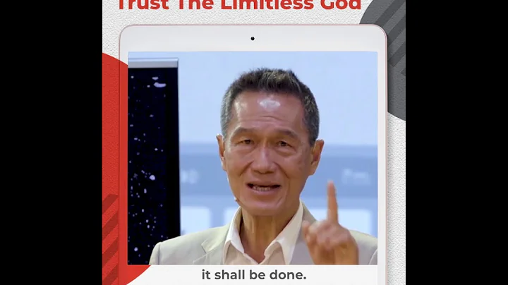 No Shortcuts! Trust the Limitless God! - Peter Tanchi - Snippets