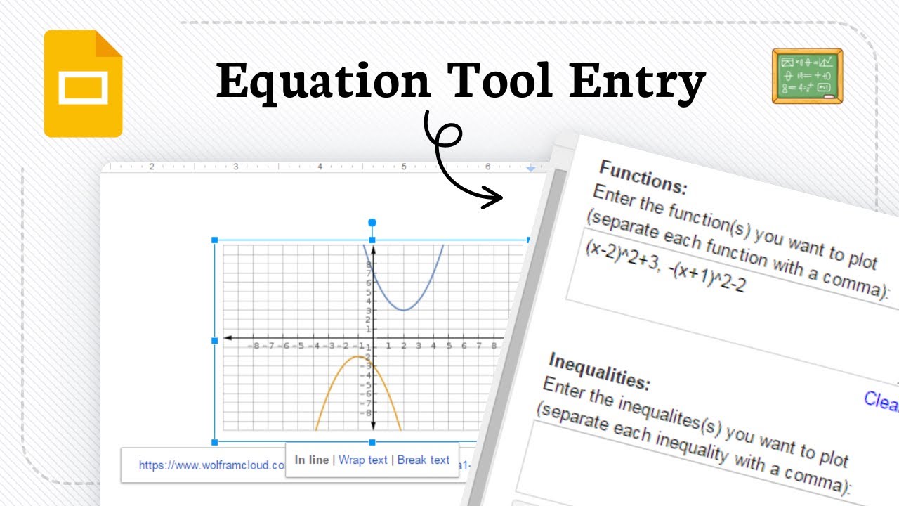Как вставить математические уравнения в Google Slides (ввод формул)