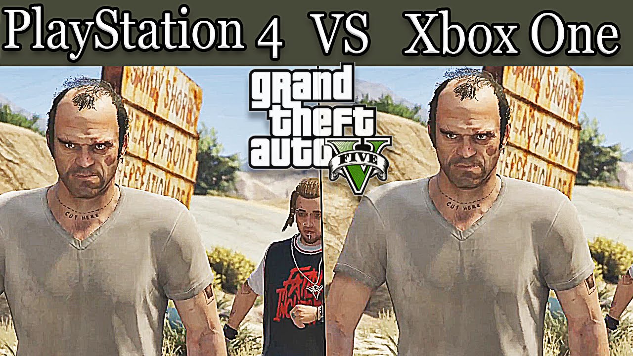 GTA 5 - PS4 vs Xbox One - Graphics Comparison (Grand Theft 