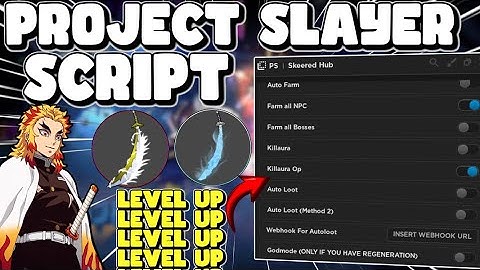 [Update 1.5] Project Slayers Script Hack GUI | Inf Points/Spins, Auto Mugen, Auto Dungeon, Auto Farm
