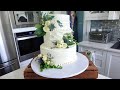 This was THE MOST Requested Wedding Cake Design at My Bakery | Textured Buttercream Cake Class in 4K