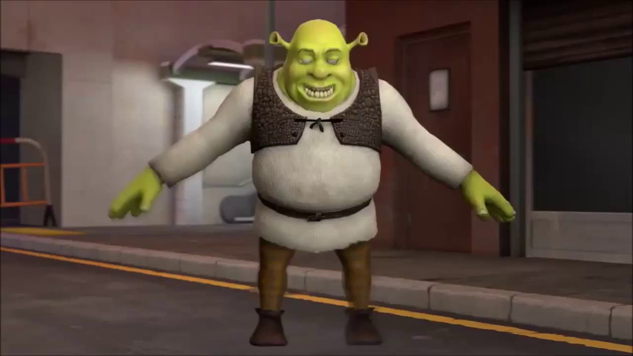 Shrek Dancing To Fortnite - YouTube.