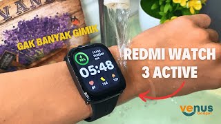 MURAH NO GIMIK‼️Tes Review Filtur Redmi Watch 3 Active | Smartwatch Murah Rekomendasi