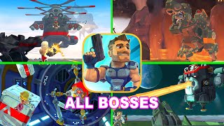 Major Mayhem 2 All Bosses (Ocean, Jungle, Alpine Rail, Rocket Ship, Lunar Lair) Gameplay for Android